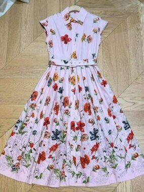 Cara Cara Pink Floral Print Dress